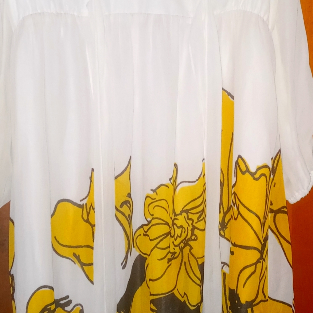 Long Sleeve Ashley Stewart Dress Size 20